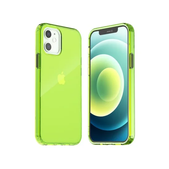 Case Iphone 12 Pro Duple Araree - Neon Yellow